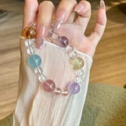 Rainbow Bloom – Multistone Bracelet for Joy, Love & Healing